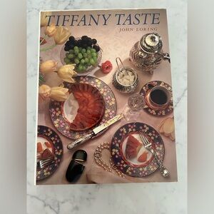 Tiffany Taste by John Loring, HC/DJ, FIRST EDITION, 1986 Hardcover Book